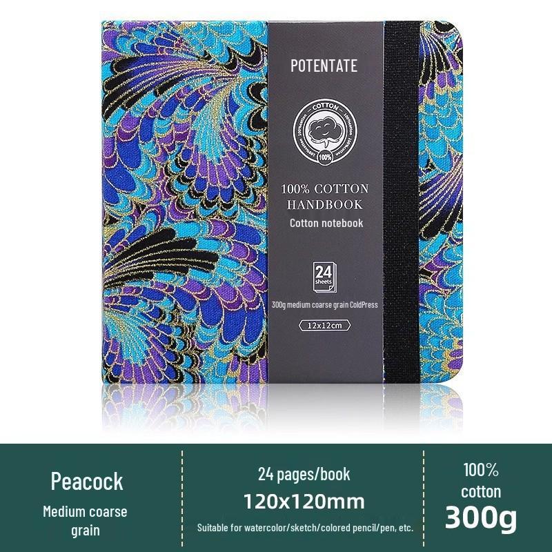 Thickened Student Watercolor Journal Set - 300g Blank Art Square