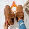 Women's Shoes, Snow Boots, Cotton Shoes, Round Toe Shoes, Thick Soled Shoes, Suede Shoes, Warm Shoes