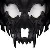 Halloween Karneval Mode Tier Maske Wikinger Fuchs Maske mit Kunstfell Kopfschmuck COS Werwolf