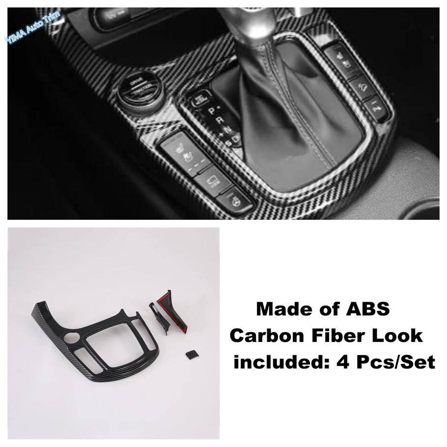 Manual Transmission Gear Shift Panel Cover Interior Trim Compatible with Fit For Kia Seltos - 2024 Decoration Accessories