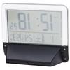 Nitori Radio-Controlled Digital Table Clock 001LT Black NITORI 8172782