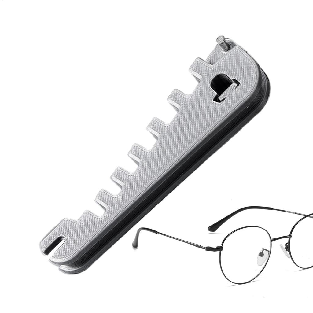 Eyeglass Adjustment Tools Optical Nose Pads Repair Eyeglass Arm Frame Adjustment Tool for Home Daily Care Routine Maintenance