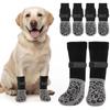 4pcs Dog Anti Slip Socks Leg Cover Medium Large Pet Shiba Inu French Bulldog Indoor Foot Wear Home Protection Supplies