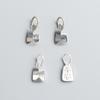 S925 Sterling Silver Safe Charm Pendant Necklace Bracelet Ornaments - Pure Silver Decorative Jewelry