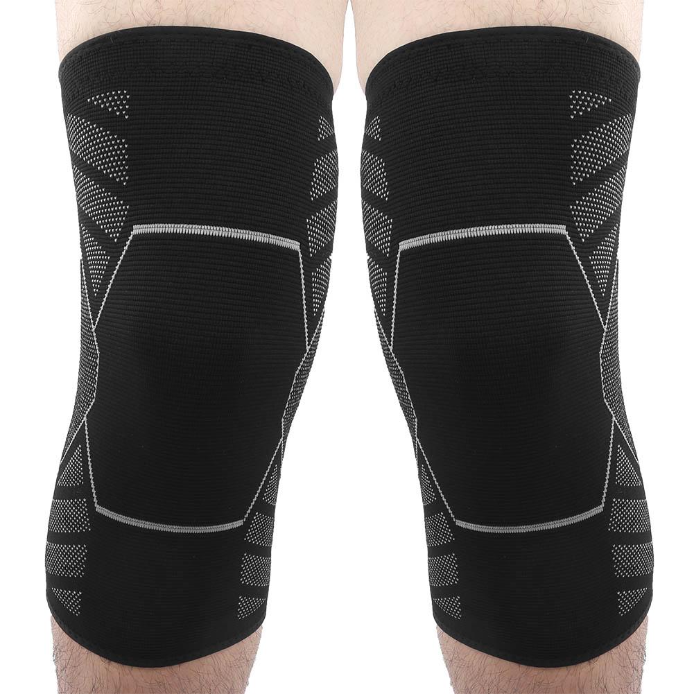 1 Pair Sports Knee Protector WearResistant Breathable Nylon Outdoor Knee Support Brace