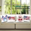 4pcs/set Independence Day  Cushions Pillowcase Polyester Cushion Cover Throw Pillow Pillowcover Home Car Sofa Decor