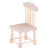 1/12 Dollhouse Miniature Dining Furniture Wooden Chair High Chair Exquisite Collection For Doll House Decoration
