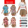 Custom 3D Digital Print T-Shirt, Shorts & Pajamas Set
