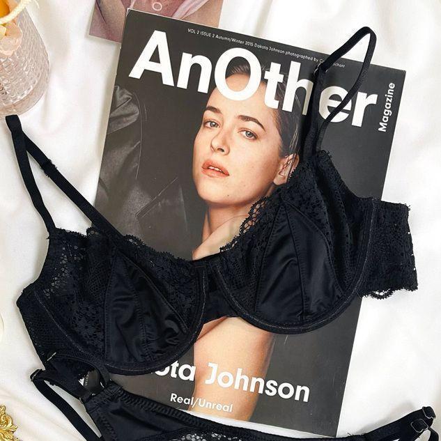 [People's Collection] Big breasts show small breasts, light half a cup of underwear in summer, women's French sexy, with steel rings gathering