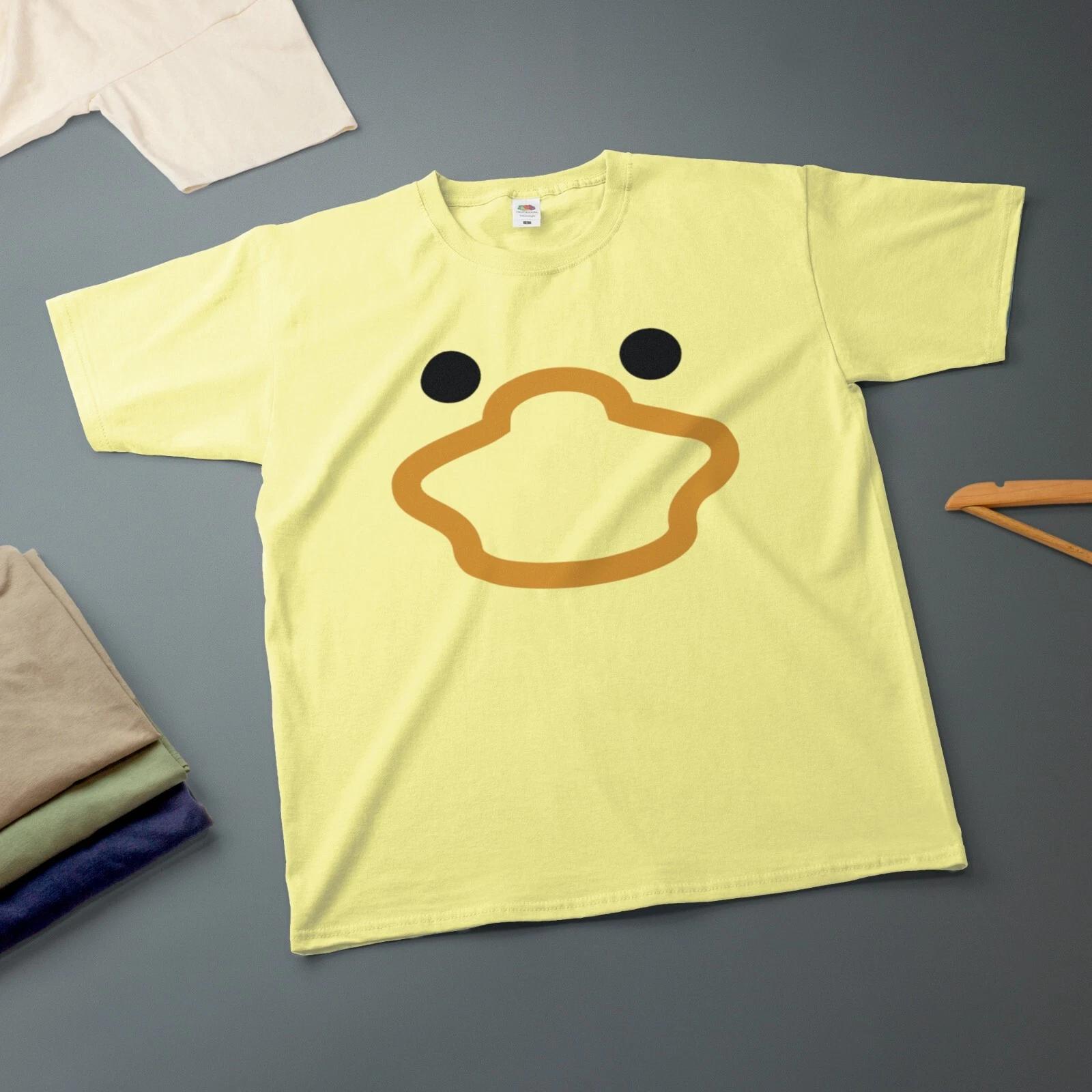 Rubber Duck Face T-Shirt Logo Mens Regular Fit Various Sizes L