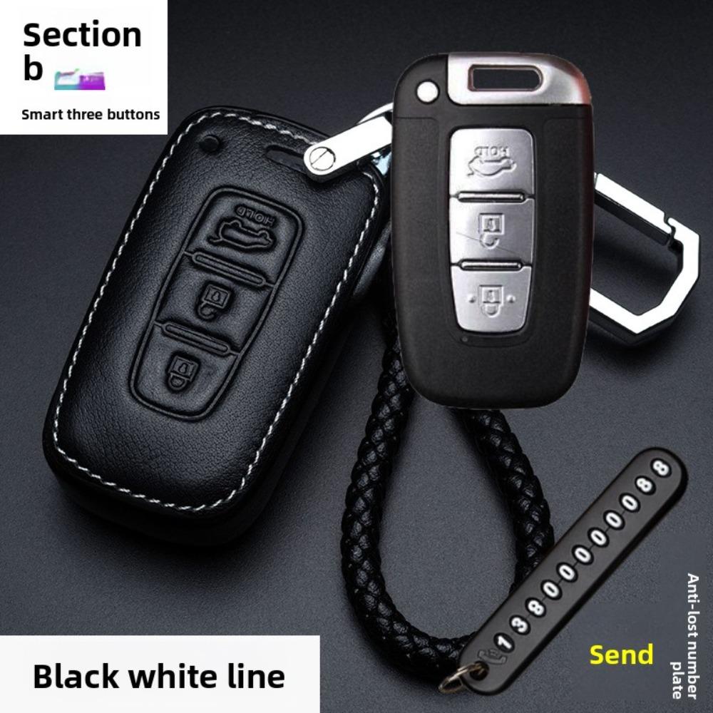 Durable for Kia Key Fob Cover for K2 K3 K4 K5 KX3 KX5 Sportage Sorento Forte Rio Keychain Protector