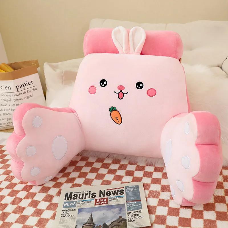 Cute Cartoon Multifunctional Bedhead Cushion, Tatami Mattress, Soft Bag Cushion, Sofa Cushion, Huge Backrest Cushion