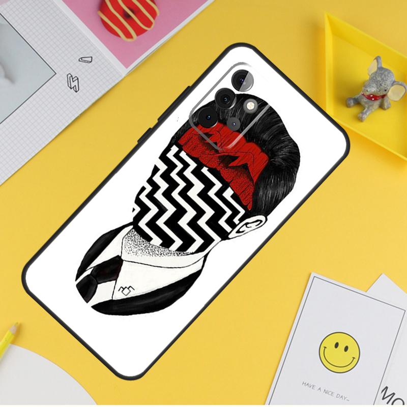 Fire Walk With Me Twin Peaks Case For Samsung Galaxy A53 A33 A23 A13 A06 A56 A16 A36 A55 A35 A17 A54 A34 A14 A52 A32 A15