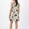 Women's Fashion Beach Dress Sleeveless Round Neck Floral Print Dress