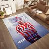 Atletico Madrid Area Rug Suitable For Hallway Bedrooms Decorate Room Playrooms Antislip Carpet Anime Office Decor