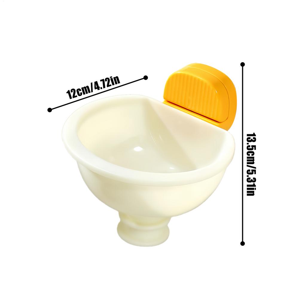

Sausage Stuffer with Suction Cup Food Grade Sausage Making Tool for Kitchen Holiday Household Festive Camping Outdoor Cooking жовтий