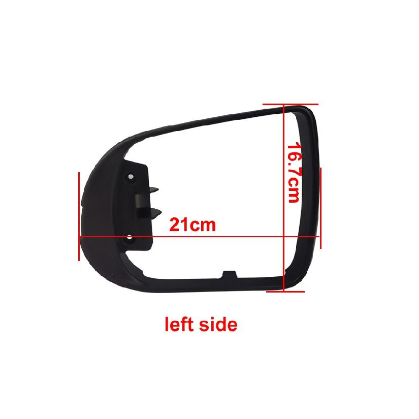For BYD S6 2013 2014 2015 2016 Car Accessories Door Wing Mirrors Holder Rearview Mirror Trim Ring Housing