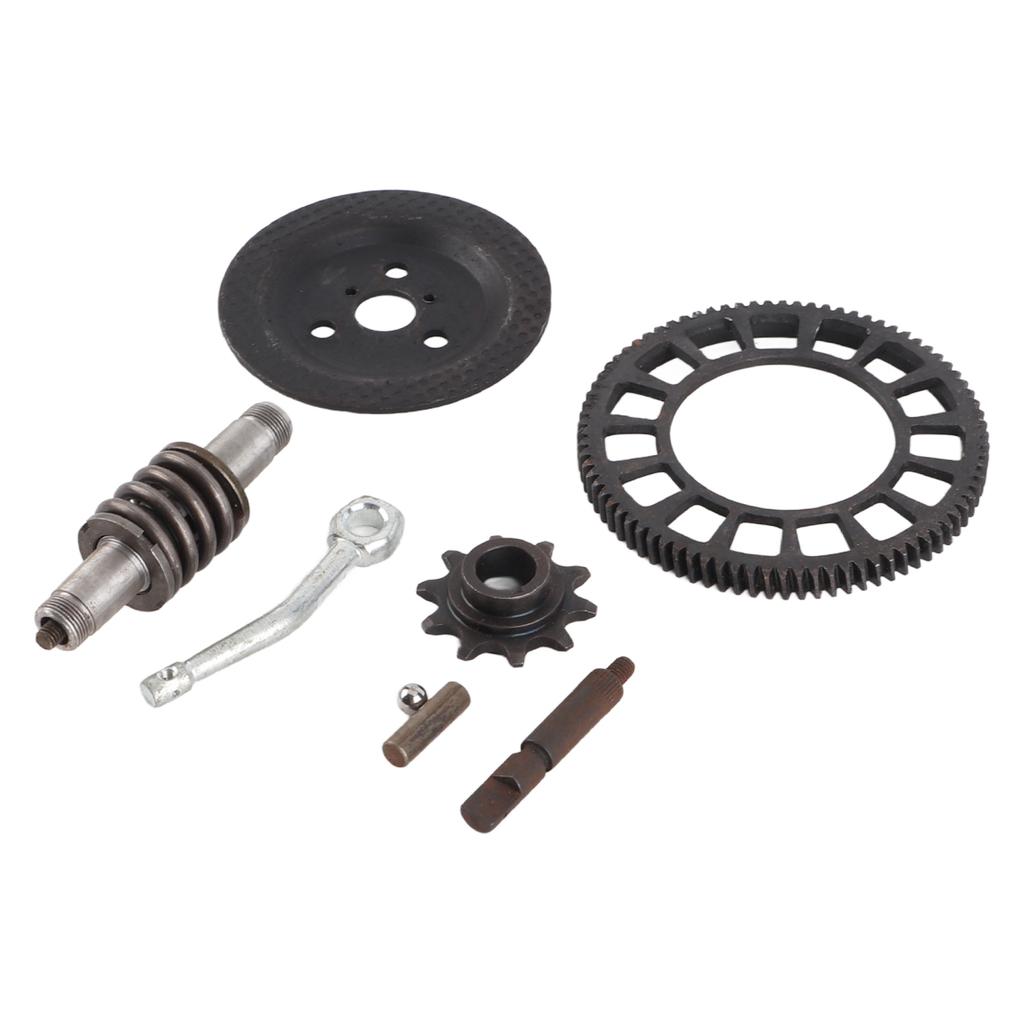 Debriyaj Şaftı Dişli Kiti Metal Alaşım Tahrik Zinciri Şaft Kolu Çubuk Bilyalı İtme Dişli Seti 66cc 80cc için