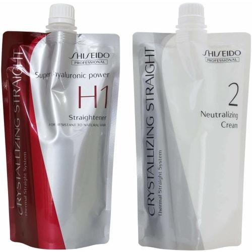 

shiseido crystallizing straight h 1-жидкость и 2-жидкость по 400 г каждая