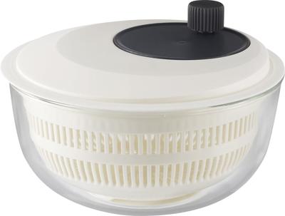 Iwaki Glass Salad Spinner Vegetable Drainer Bowl Basic K345SS Heat-resistant