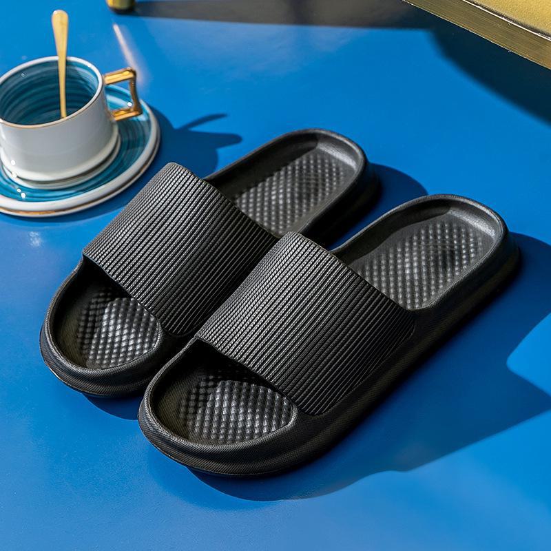 Sleek Summer Sandals: Non-Slip Indoor/Outdoor Slippers for Women & Men
