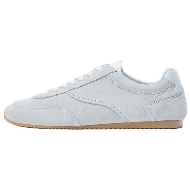 ZARA Fashionable Comfortable Durable Low-Top Casual Shoes Women sneaker Light-Blue 5023610044
