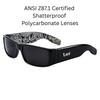 Locs Hardcore Black Sunglasses 142mm 0103, Black/Bandana Black,