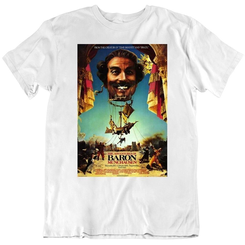 Adventures Of Baron Munchausen 1989 Movie Fan Poster T Shirt Unisex T-Shirt XXXL