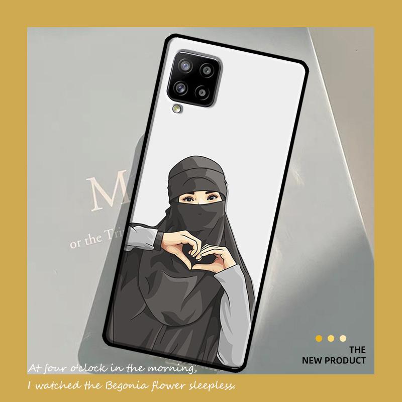 Hijab Gesicht Muslimisch Islamisch Für Samsung Galaxy A54 A34 A53 A73 A33 A23 A13 A51 A71 A12 A22 A32 A42 A52 A14 Handyhülle