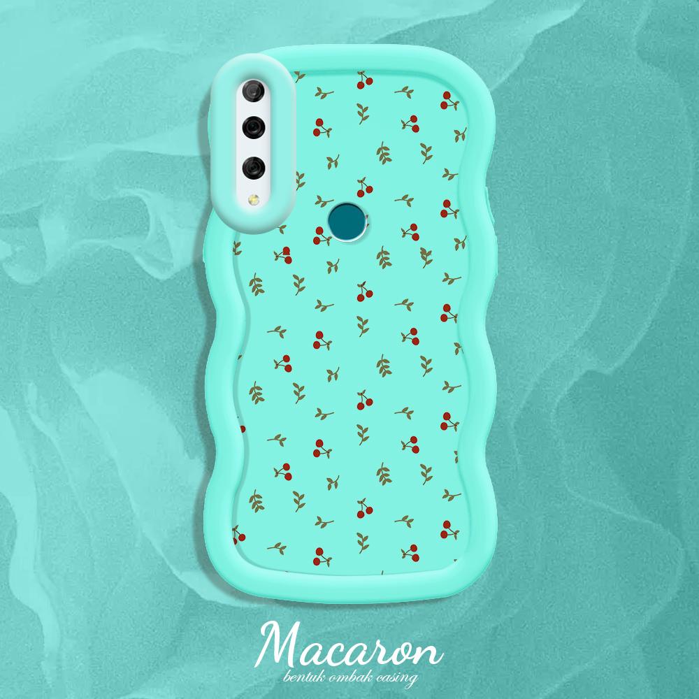 

Окрашенный узор Big Wave Edge Мягкий силиконовый материал Macaron чехол для телефона противоударный защитный резиновый чехол для iPhone Huawei Honor Infinix Tecno Tecno Pova 6 Neo синий