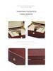 Luxurious Wooden & Leather Flip-top Jewelry Storage Box