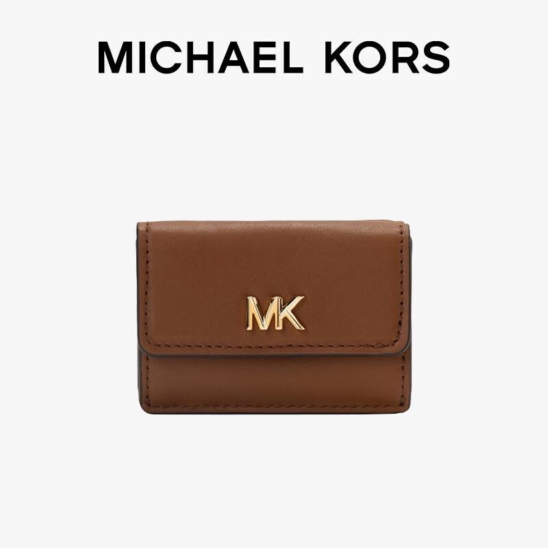Michael Kors FACET Gold Logo Small Leather Wallet