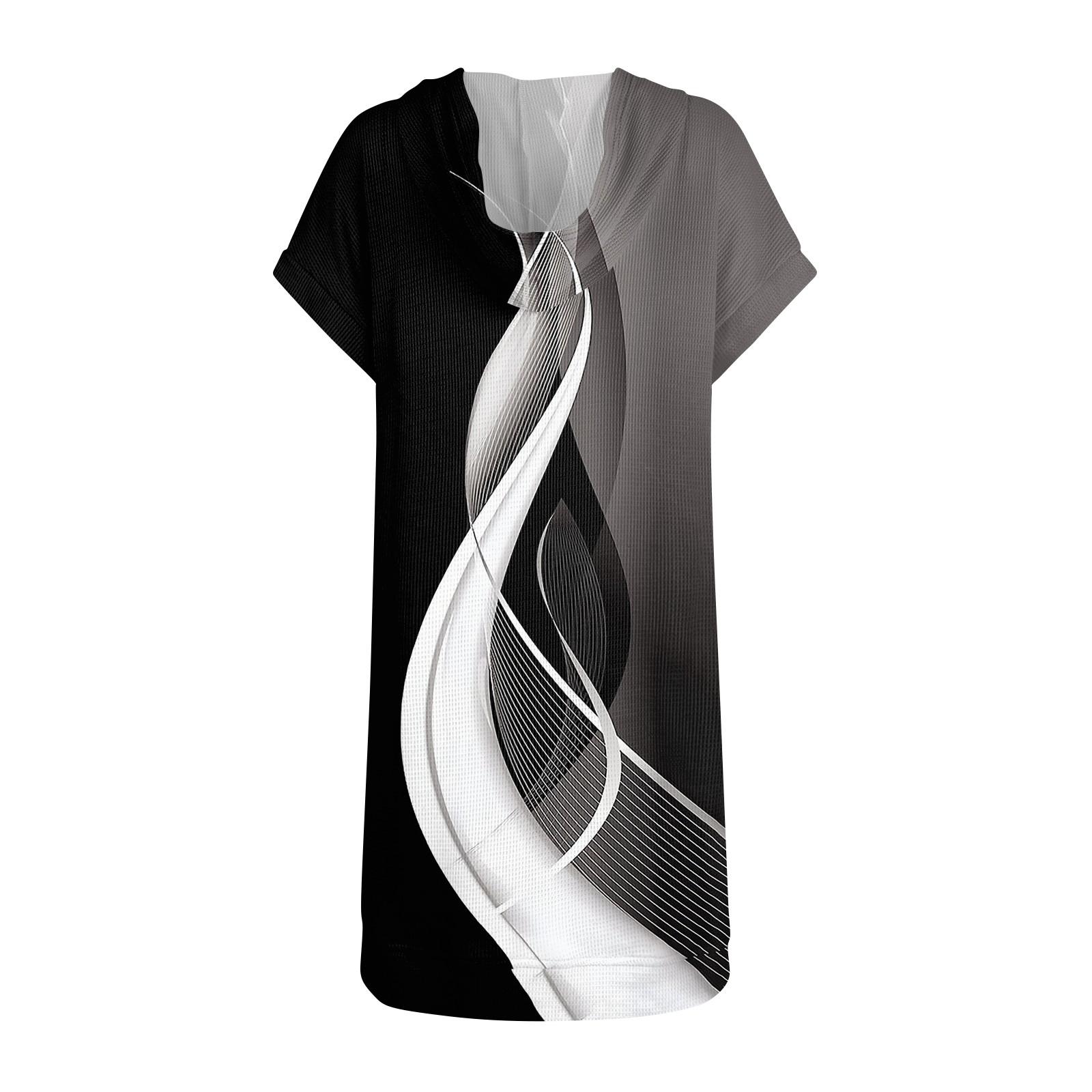 Женские свободные рубашки с принтом — фото 5