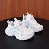 2026Spring and Summer New Children's Sports Shoes, Boys' White Sneakers, Breathable Mesh Girls' Shoes, Versatile Running Shoes