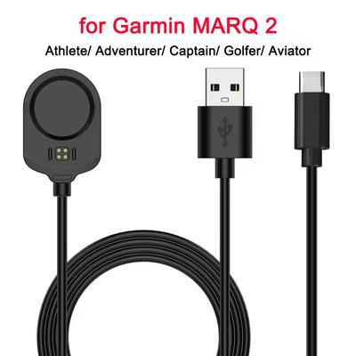 Ladegerät für Garmin MARQ 2, USB-C und A, Ladekabel für MARQ2 Gen2 Adventurer/Driver/Aviator/Captain/Athlete/Golfer Smartwatch