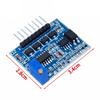 Double Channel Op Amp SG3525 LM358 Inverter Driver Module Board with 1A Output Capacity Precise Power Control  8V-12V
