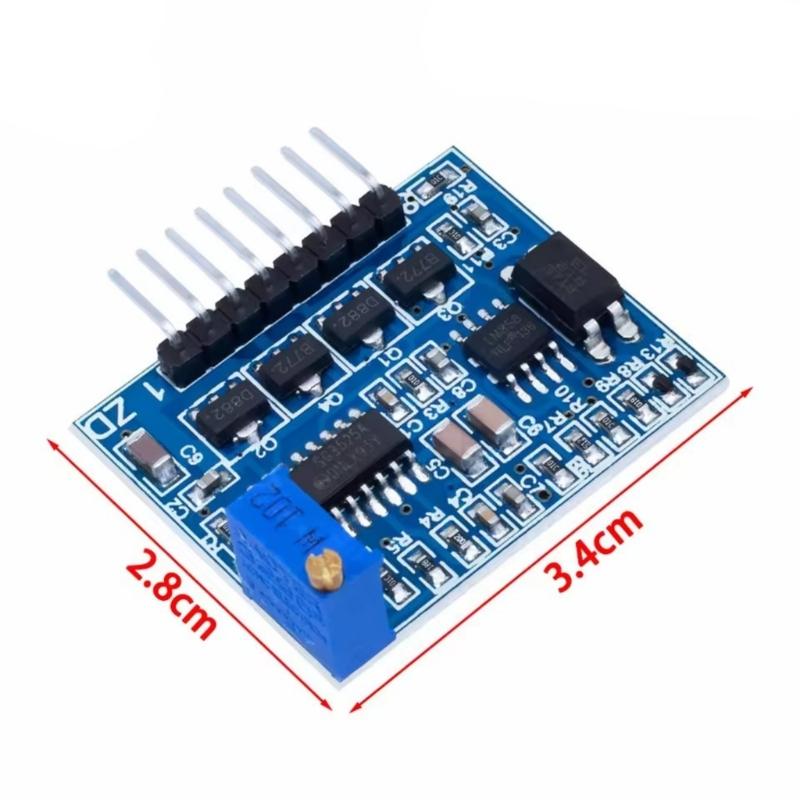 Double Channel Op Amp SG3525 LM358 Inverter Driver Module Board with 1A Output Capacity Precise Power Control 8V-12V