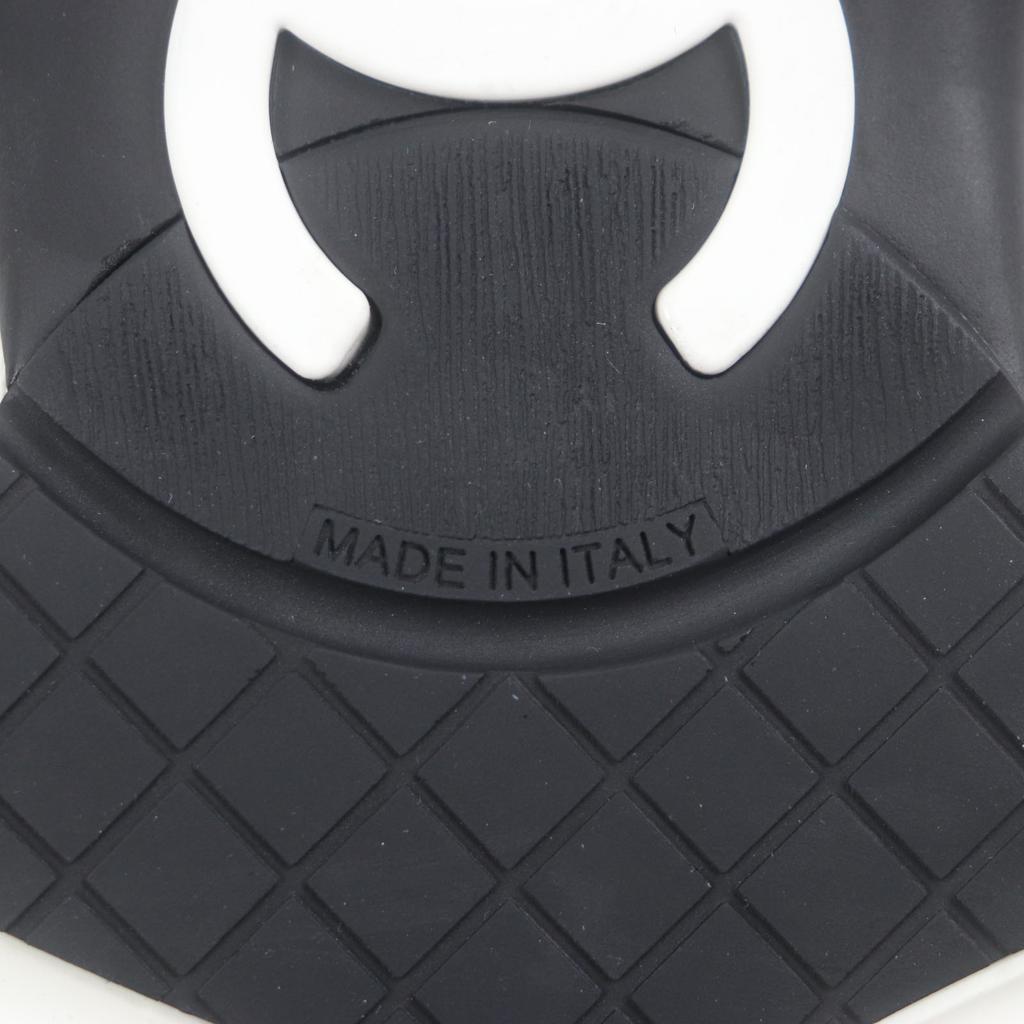 CHANEL sneakers COCO Mark Tweed Navy canvas mens 43 G39068 Used