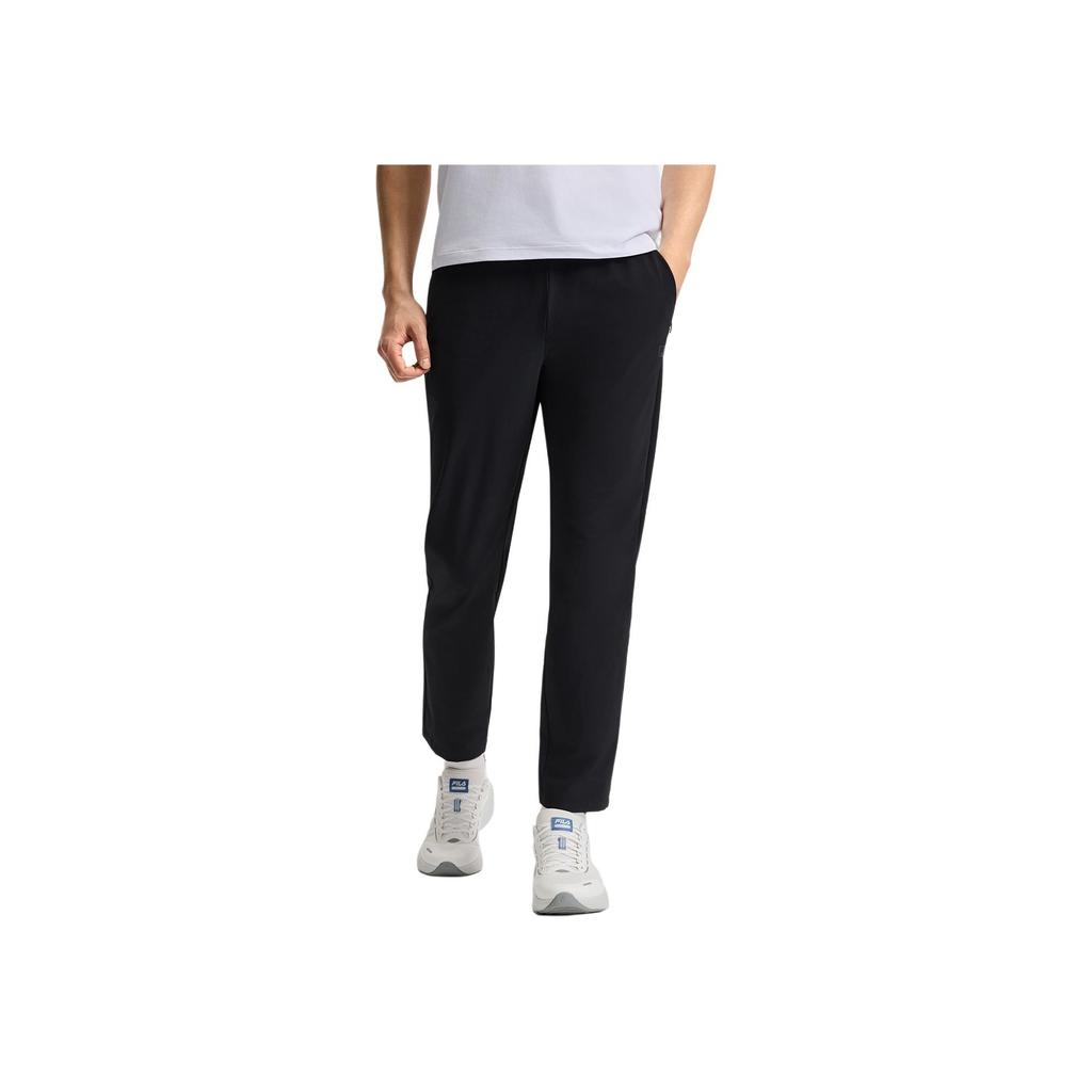New FILA Fitness Casual Pants Men's Pitch Black A11M521804F-BK