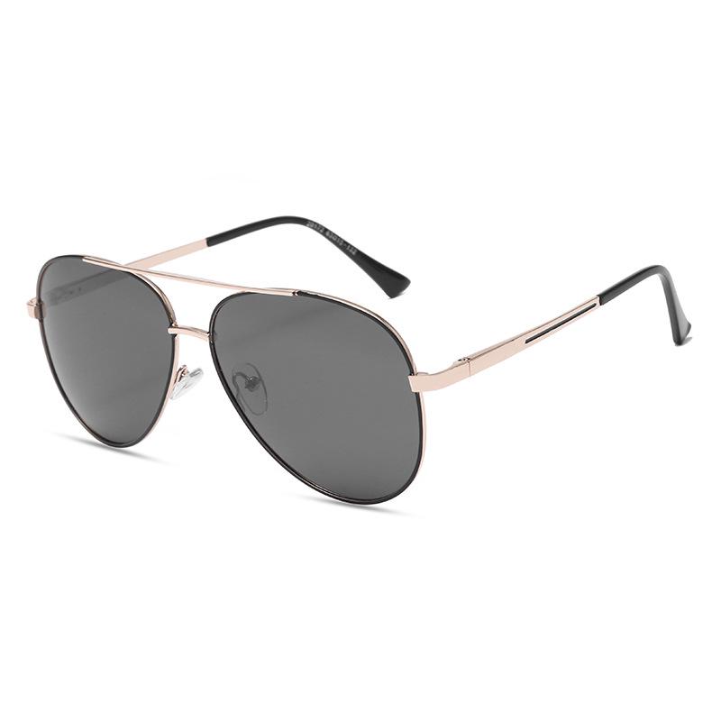 2026 Men s Polarized Aviator Sunglasses, Metal Frame, Sun Protection, Trendy Driving Style