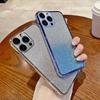 For iphone 12 Luxury Colorful Glitter Plating Phone Case For iphone 12 Pro Max Shockproof Bling Bumper Soft Back Cover 12 Mini