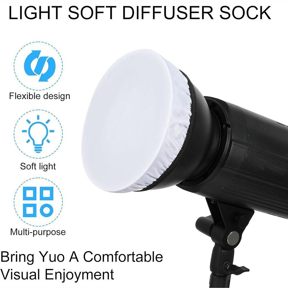 White Soft Light Diffuser Sock Standard Diffuser Cloth New Diffuser Shade Dish