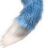 Hair Clips Cocker Tail Animal Element Adjustable Faux Fur Solid Wolf Tail
