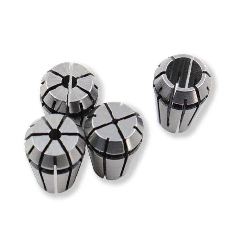 Durable ER11 Spring Collet Chuck Set Include 4mm,6mm ER11-7PCS(1-7mm)Collet Chuck Reliable Performances Wide Application
