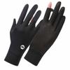 Non-Slip Sun Protection Gloves Quick-Dry Ice Silk Gloves Stretchy UV Protection Gloves  Summer