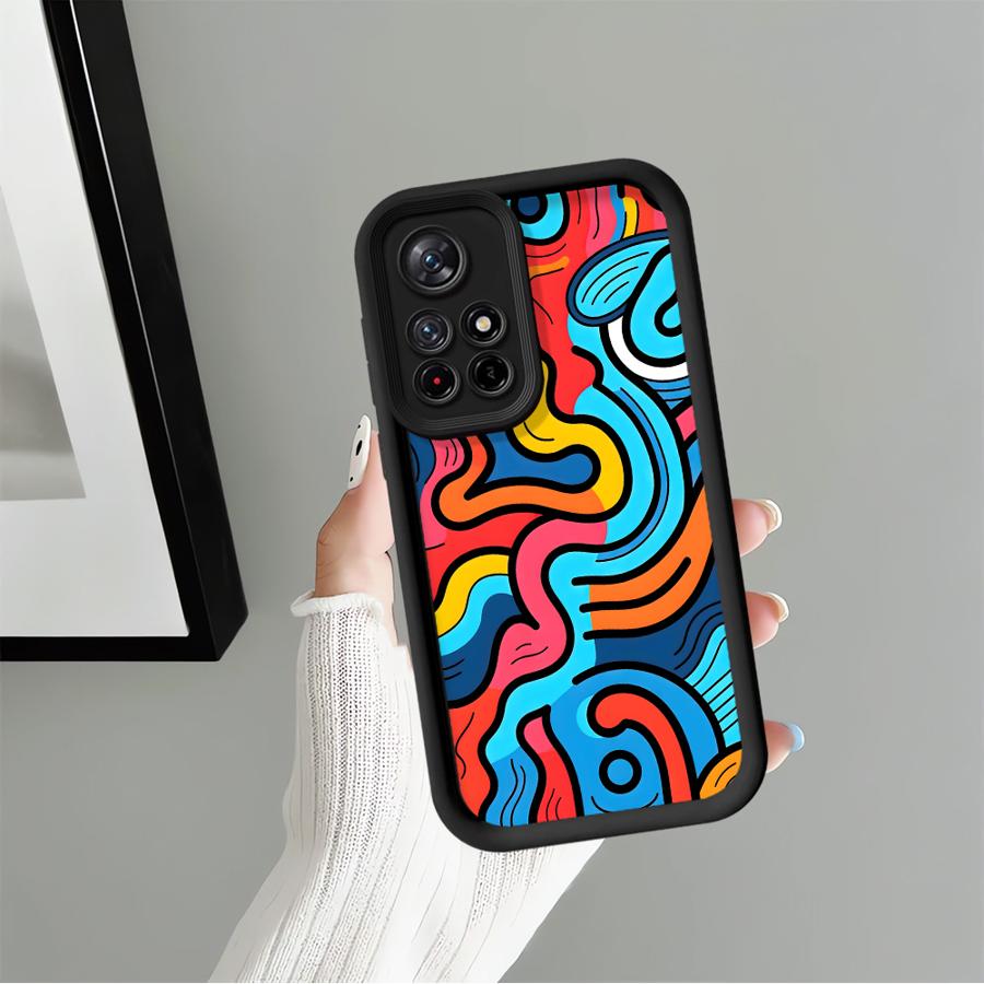 Phone Cover Case for Xiaomi Redmi Note 14 Pro Plus 12s 11s 14C 12C 11 A1 A2 A3 A4 10 12 Note 13 13C Trendy Graffiti Art