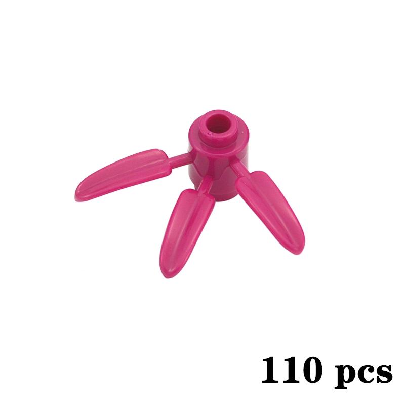 Locking creative Blocks MOC Parts Plant Tree Leaf Flower Rockery Building Block Coconut Tree Leaves 30176 3741 32607 For Friend