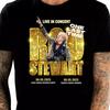 Rod Stewart Tour Live IN Concert May T Shirt Full Size S-5XL Unisex T-Shirt