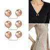 8Pcs Artificial Pearls Clothing Pin Jeans Waist Tighteners Pin Dress Safety Pin Cardigan Safetp Pin Shawl Sweater Clip