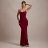 European and American summer camisole backless fishtail dress dress